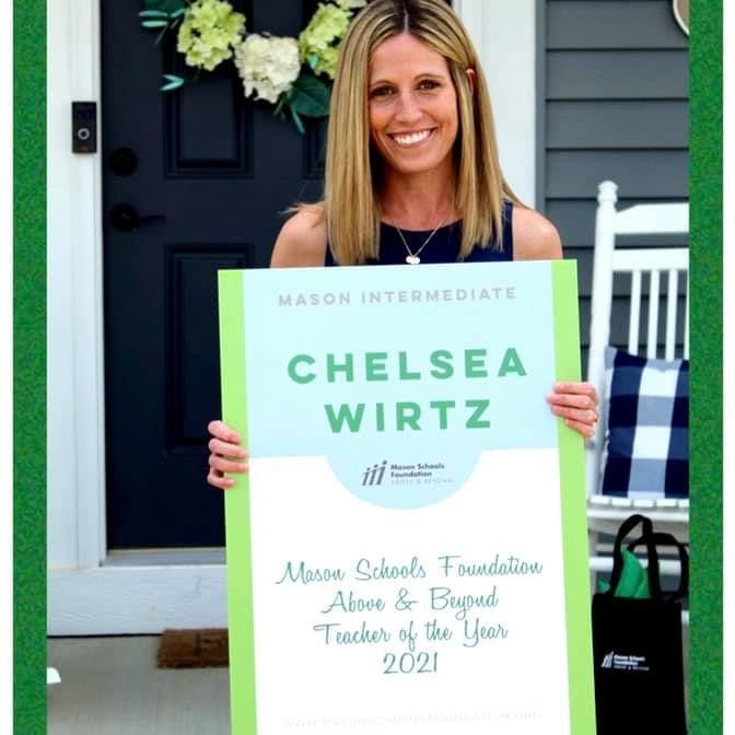 Photo of board recipient, Chelsea Wirtz
