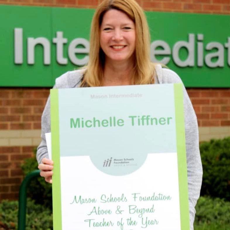 Photo of board recipient, Michelle Tiffner